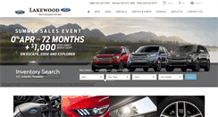 Desktop Screenshot of lakewoodfordfamily.com